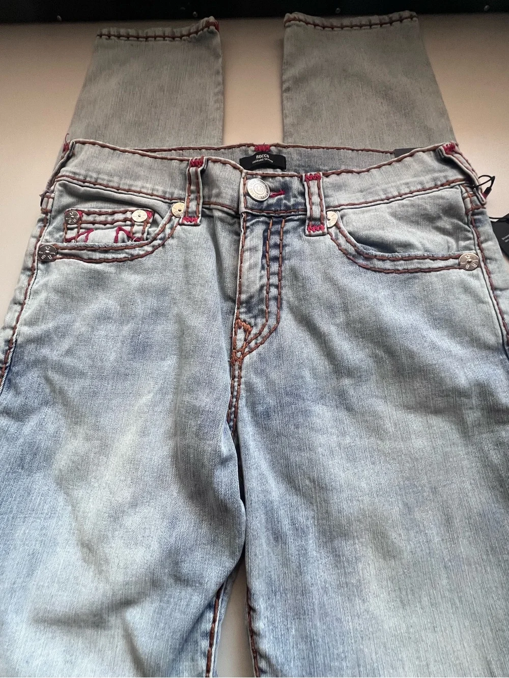 True Religion Men’s Rocco Relaxed Super T Jeans Size 32 NWT